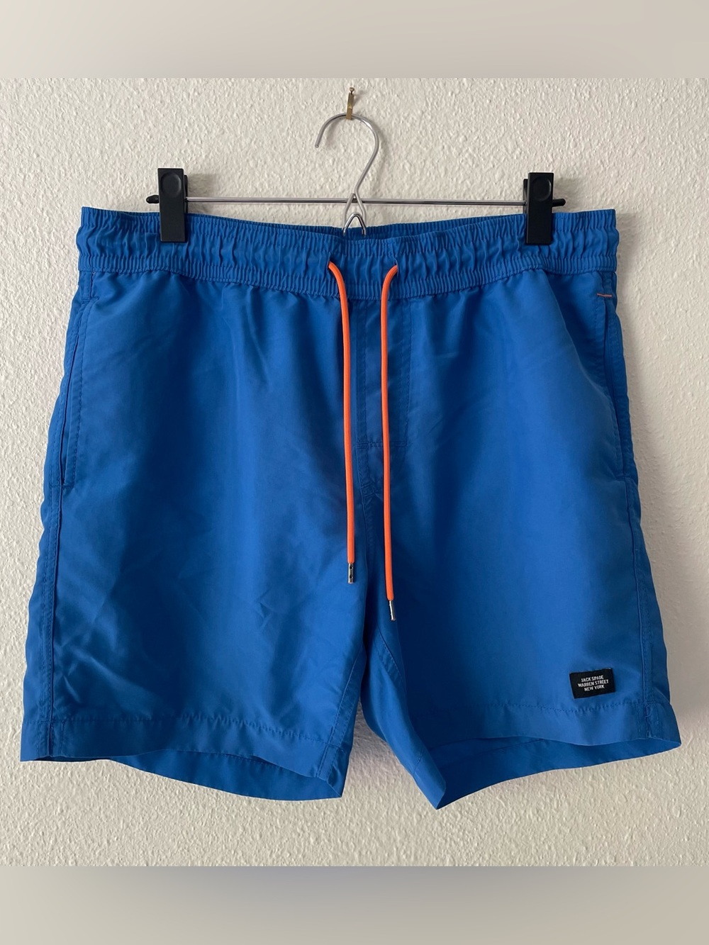 Jack Spade Blue Swim Trunks Men’s Small Lined Preppy Classic